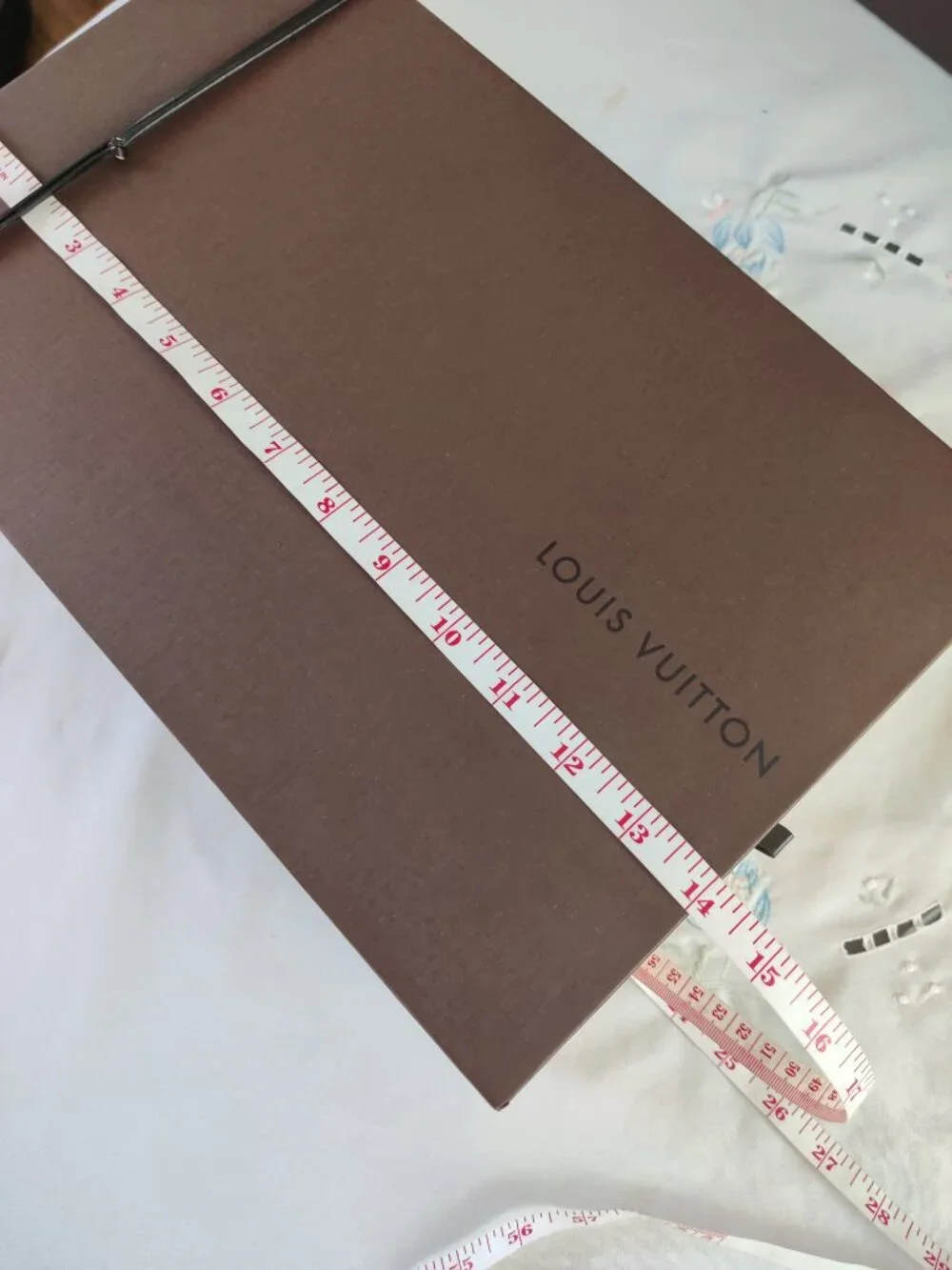 Auth. LOUIS VUITTON Medium Size Drawer Empty Storage Display Gift Box